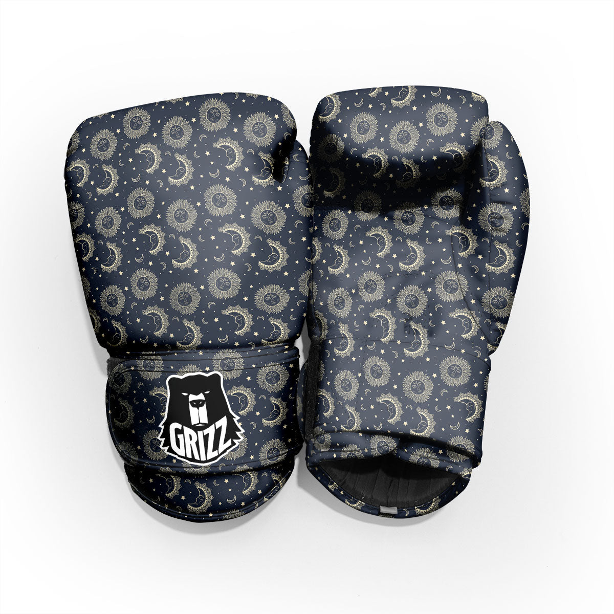 Constellation Bohemian Print Pattern Pro Boxing Glove