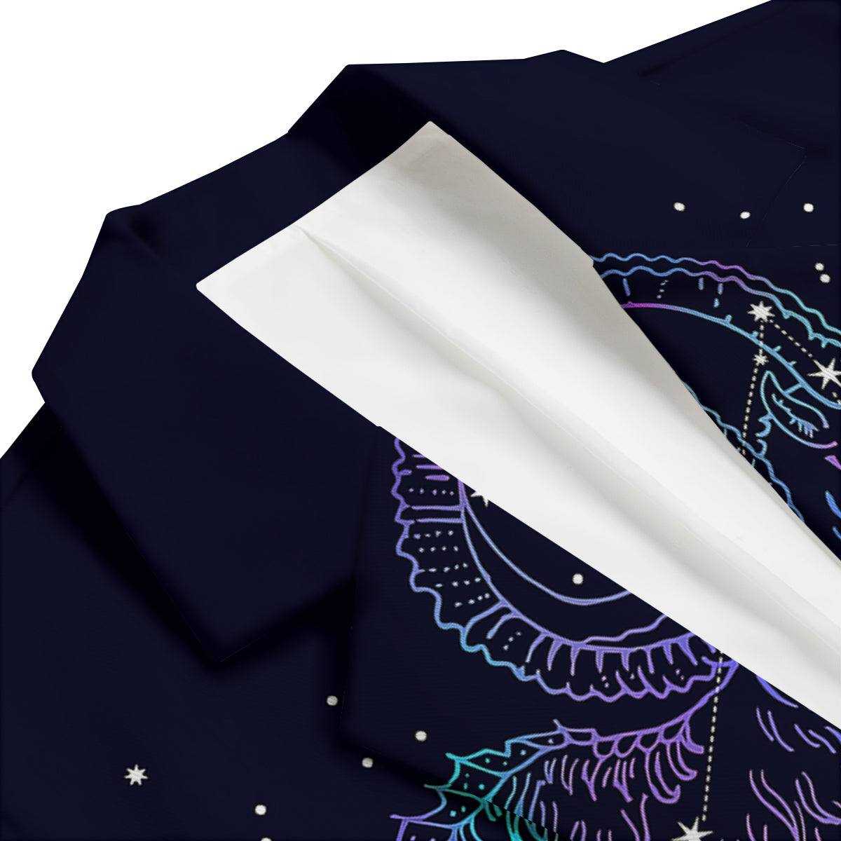 Constellation Capricorn Print Men's Blazer-grizzshop