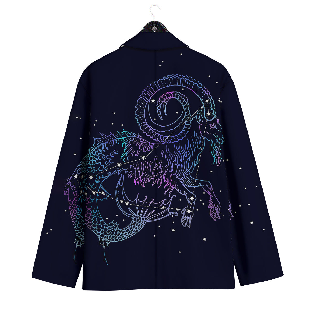 Constellation Capricorn Print Men's Sport Coat-grizzshop