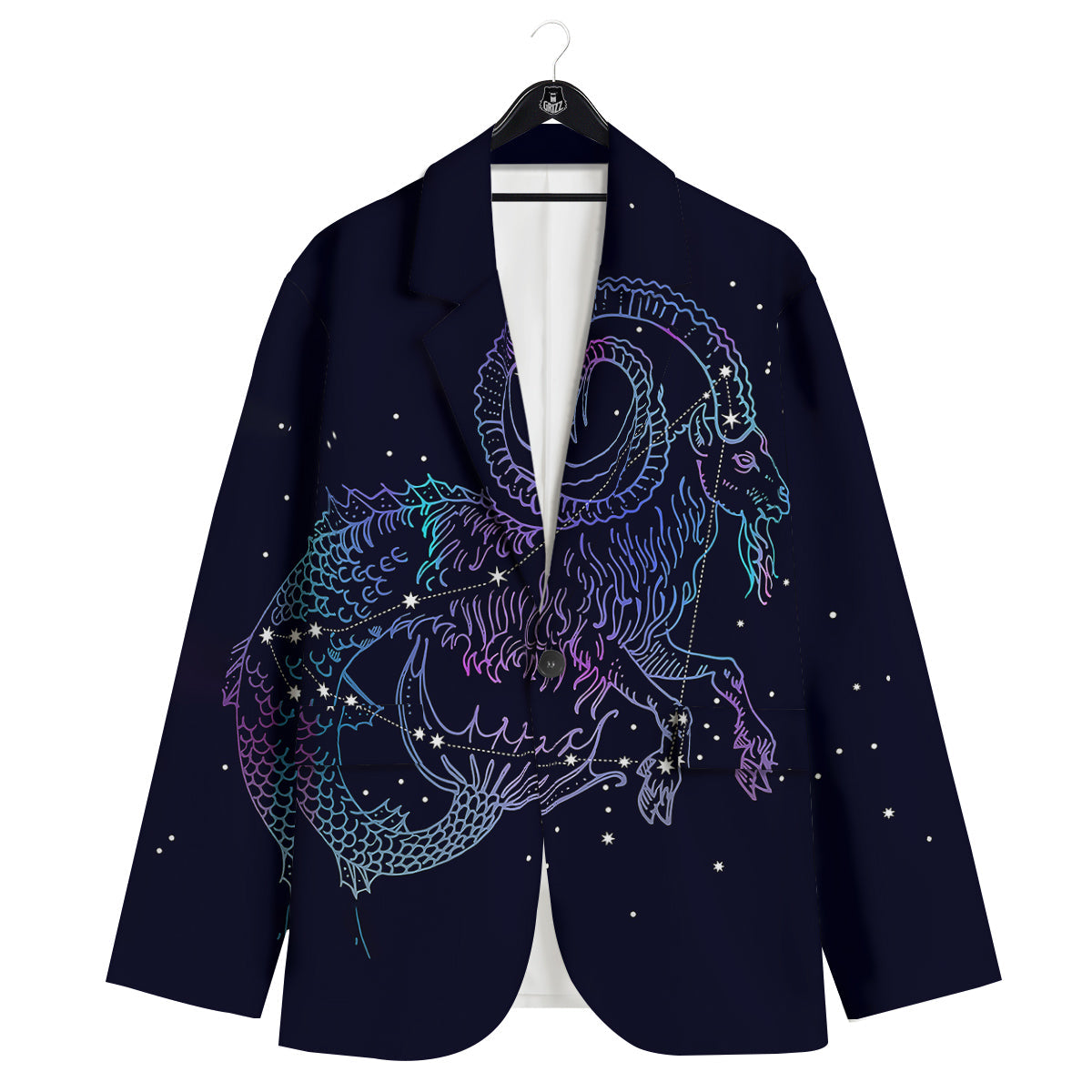Constellation Capricorn Print Men's Sport Coat-grizzshop