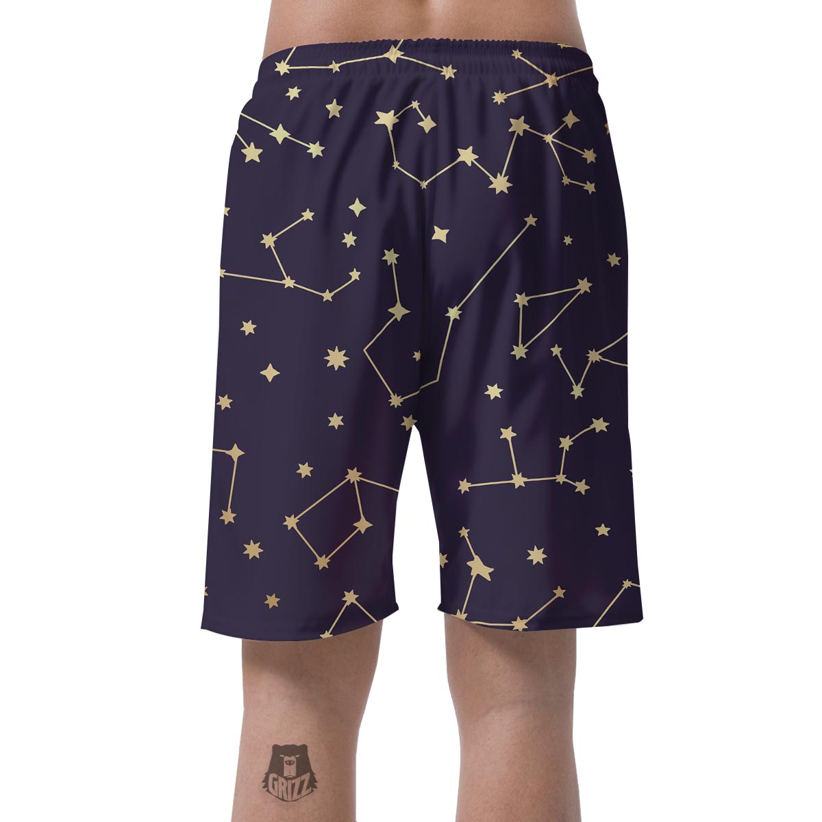 Constellation Galaxy Space Men's Shorts-grizzshop