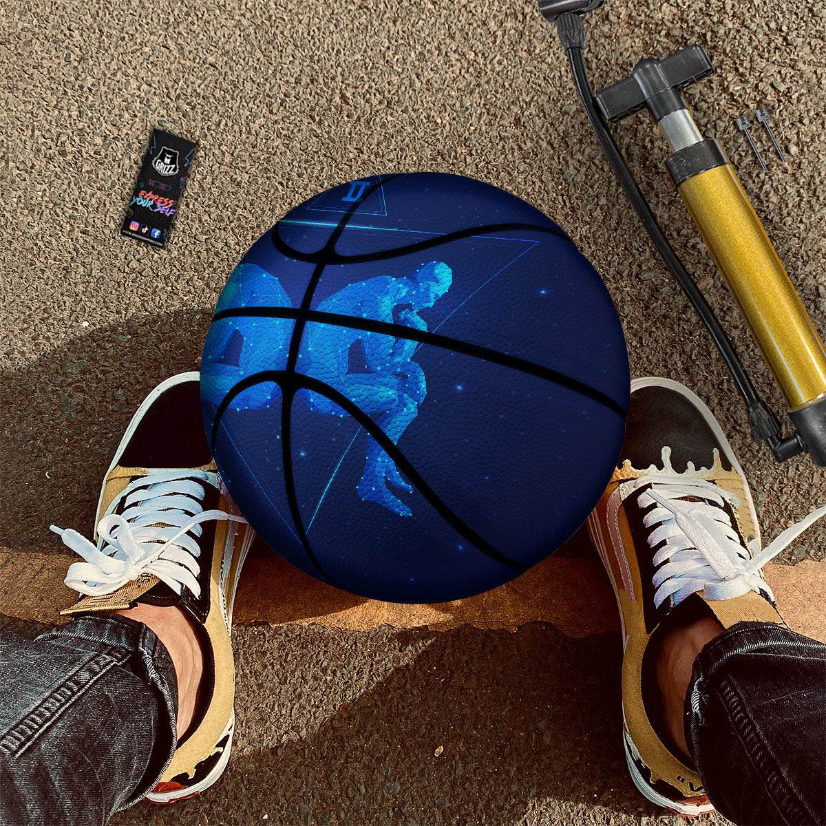 Constellation Gemini Print Basketball-grizzshop