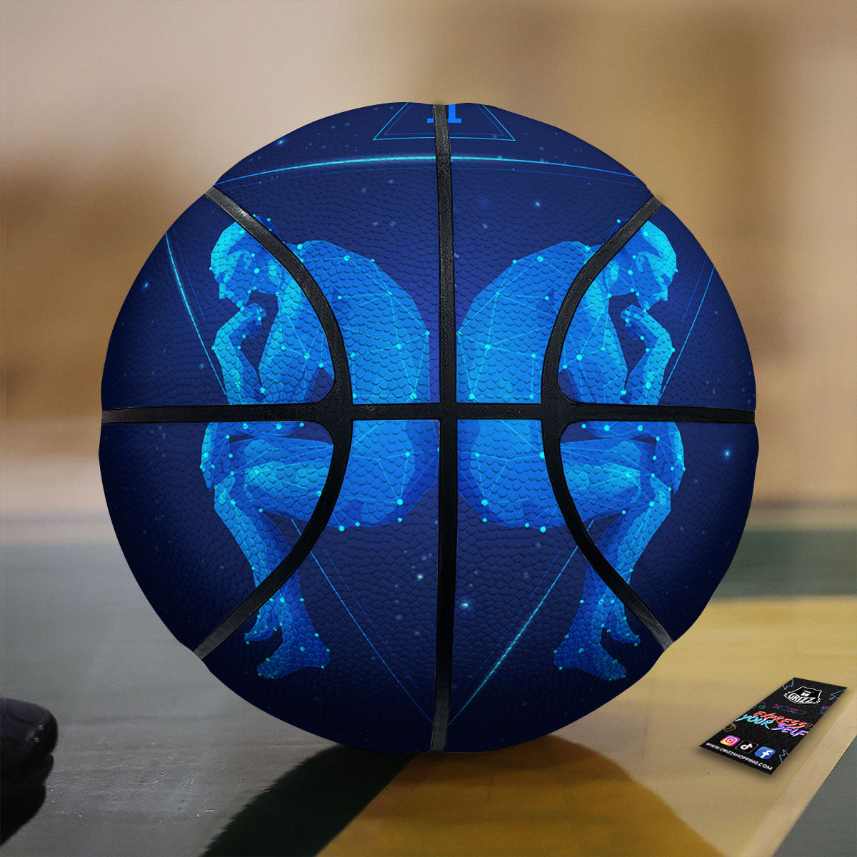 Constellation Gemini Print Basketball-grizzshop