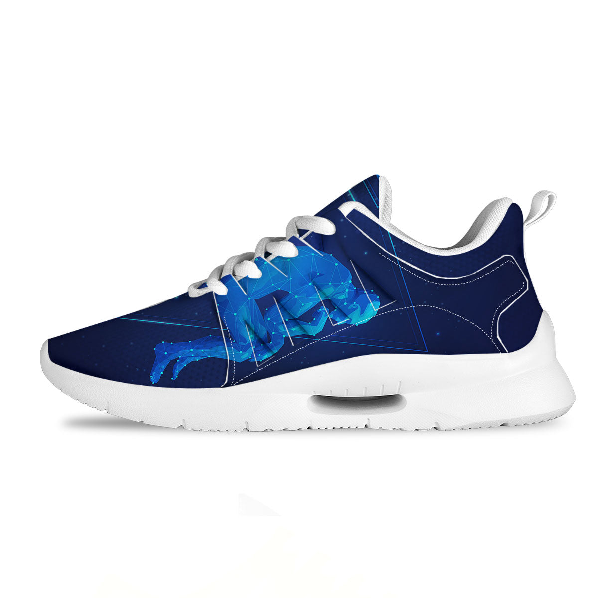 Constellation Gemini Print Tennis Shoes-grizzshop