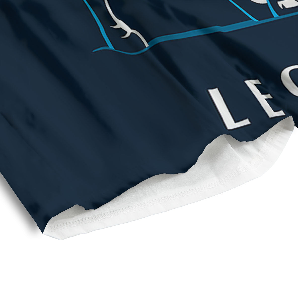 Constellation Leo Print Men's Athletic Shorts
