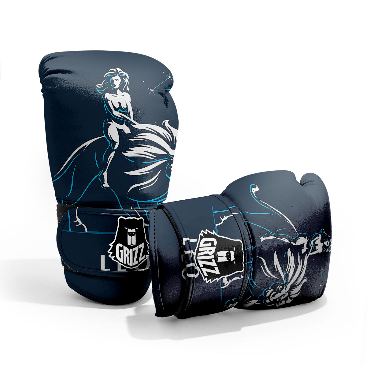 Constellation Leo Print Pro Boxing Glove