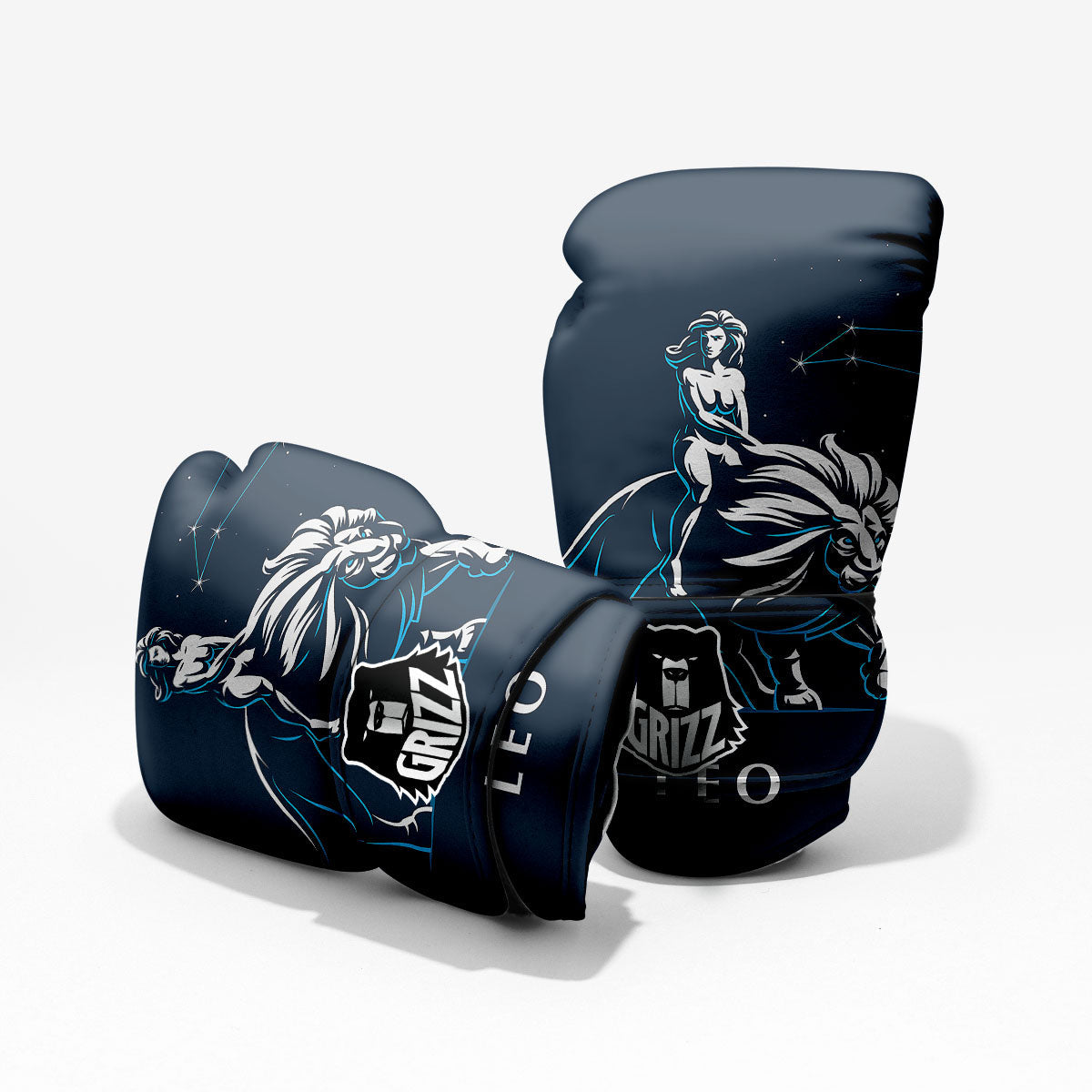 Constellation Leo Print Pro Boxing Glove