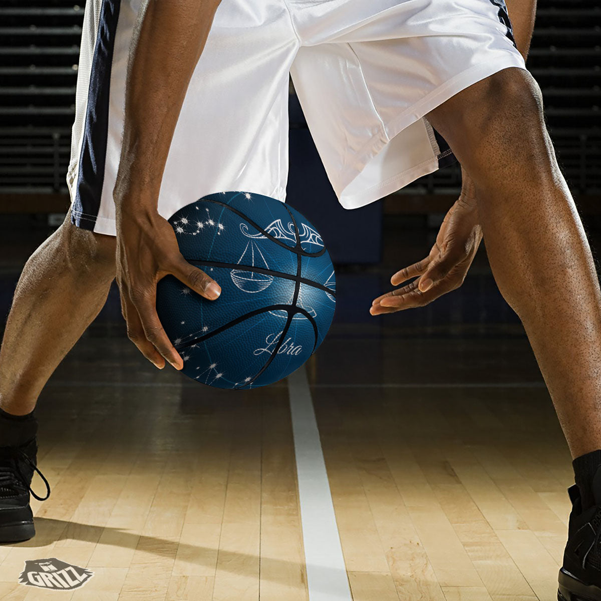 Constellation Libra Print Basketball-grizzshop