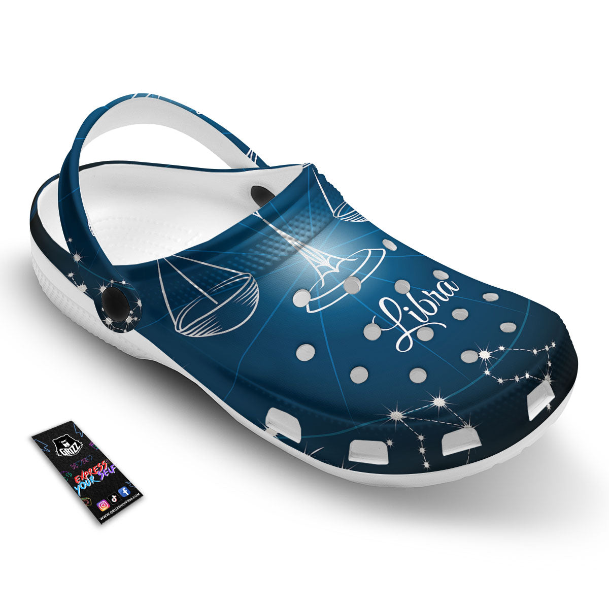 Constellation Libra Print Clog-grizzshop