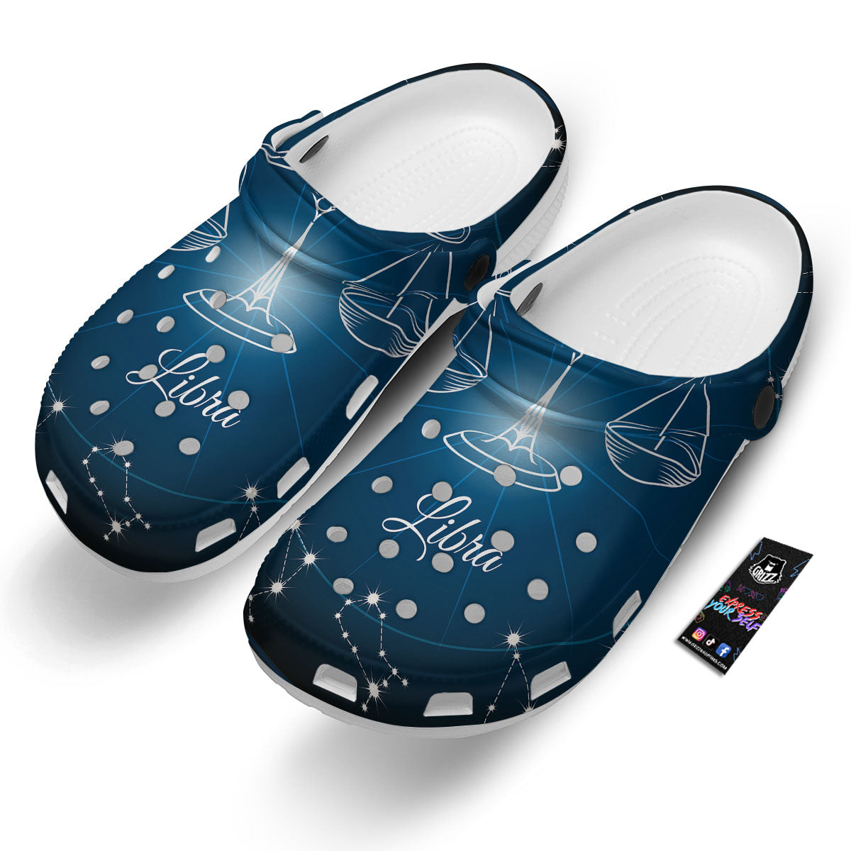 Constellation Libra Print Clog-grizzshop