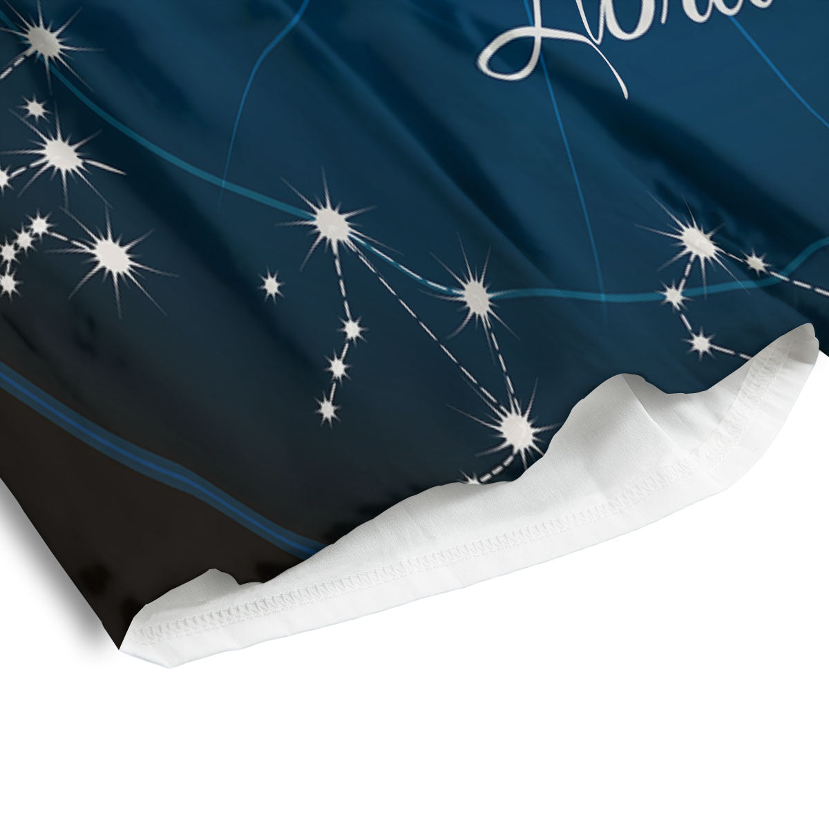 Constellation Libra Print Men's Athletic Shorts