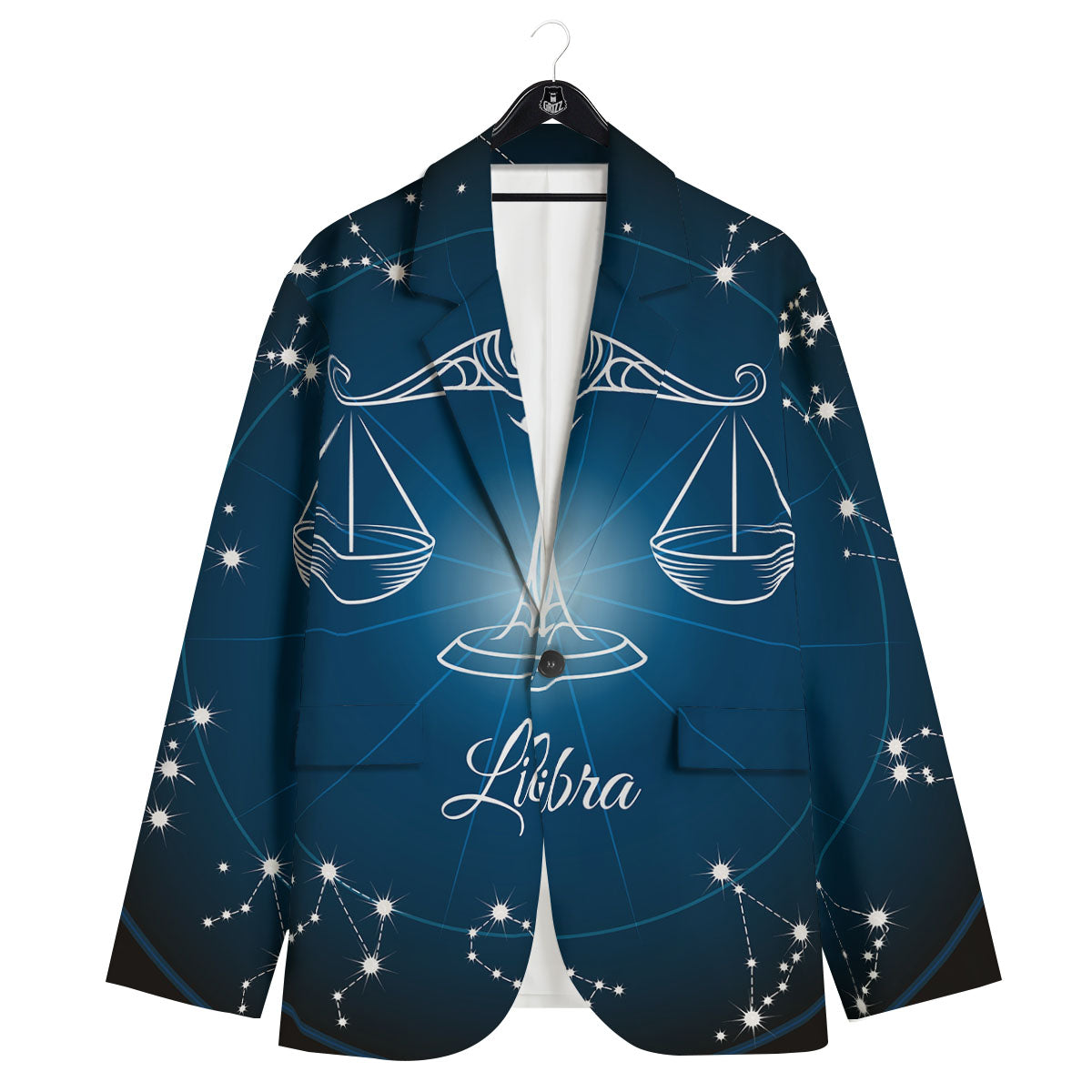 Constellation Libra Print Men's Sport Coat-grizzshop
