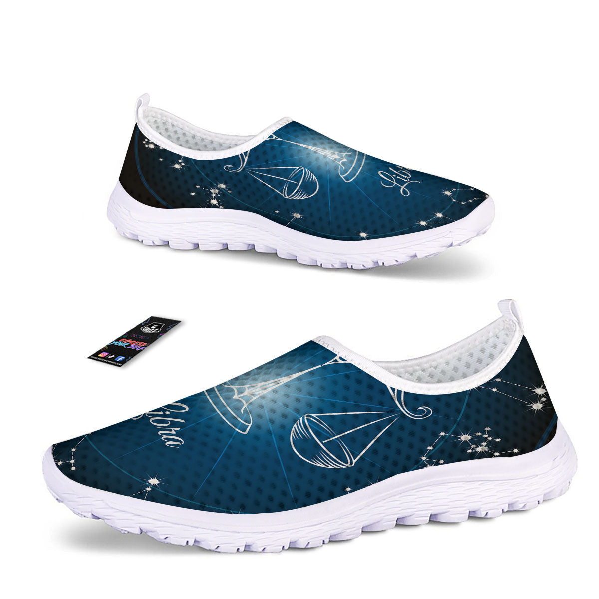 Constellation Libra Print Nurse Shoes-grizzshop