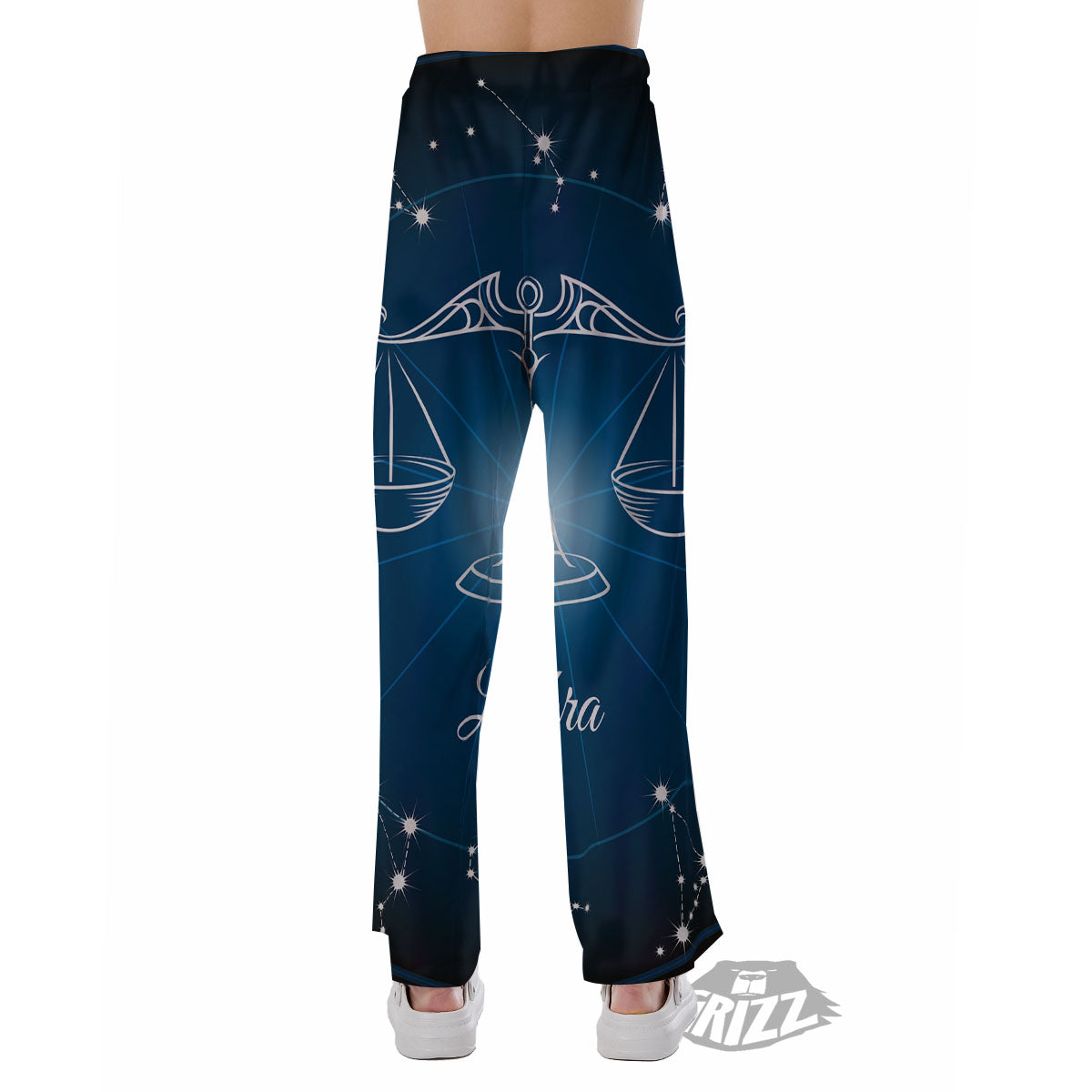 Constellation Libra Print Pajama Pants-grizzshop