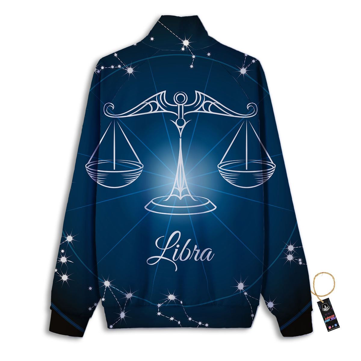 Constellation Libra Print Track Jacket-grizzshop