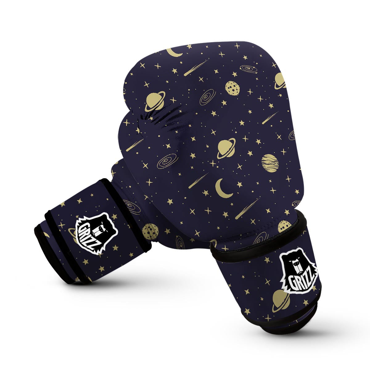 Constellation Pattern Print Boxing Gloves-grizzshop