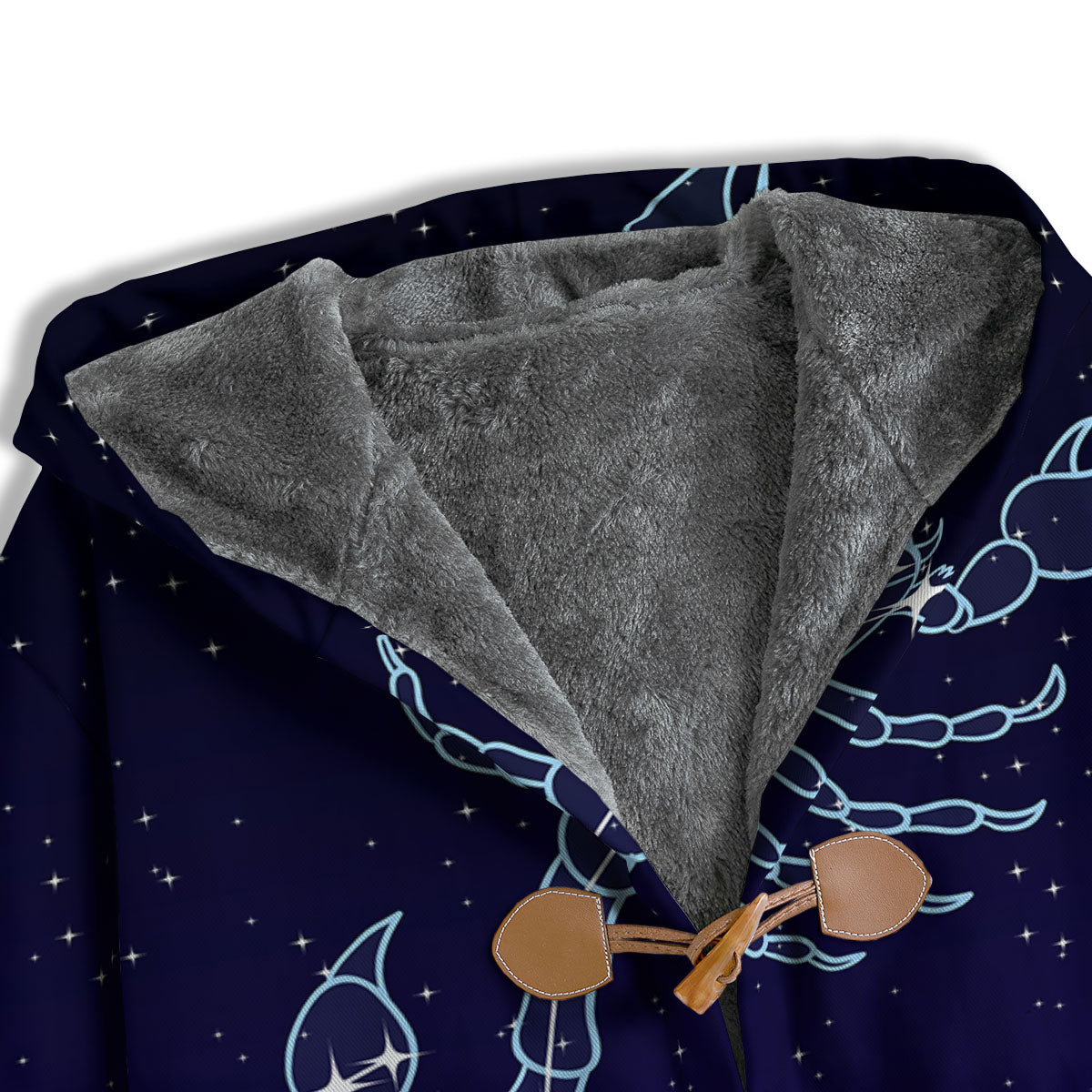 Constellation Scorpio Print Men's Windbreaker Jacket-grizzshop