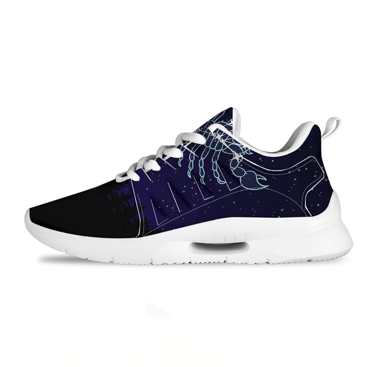 Constellation Scorpio Print Tennis Shoes-grizzshop