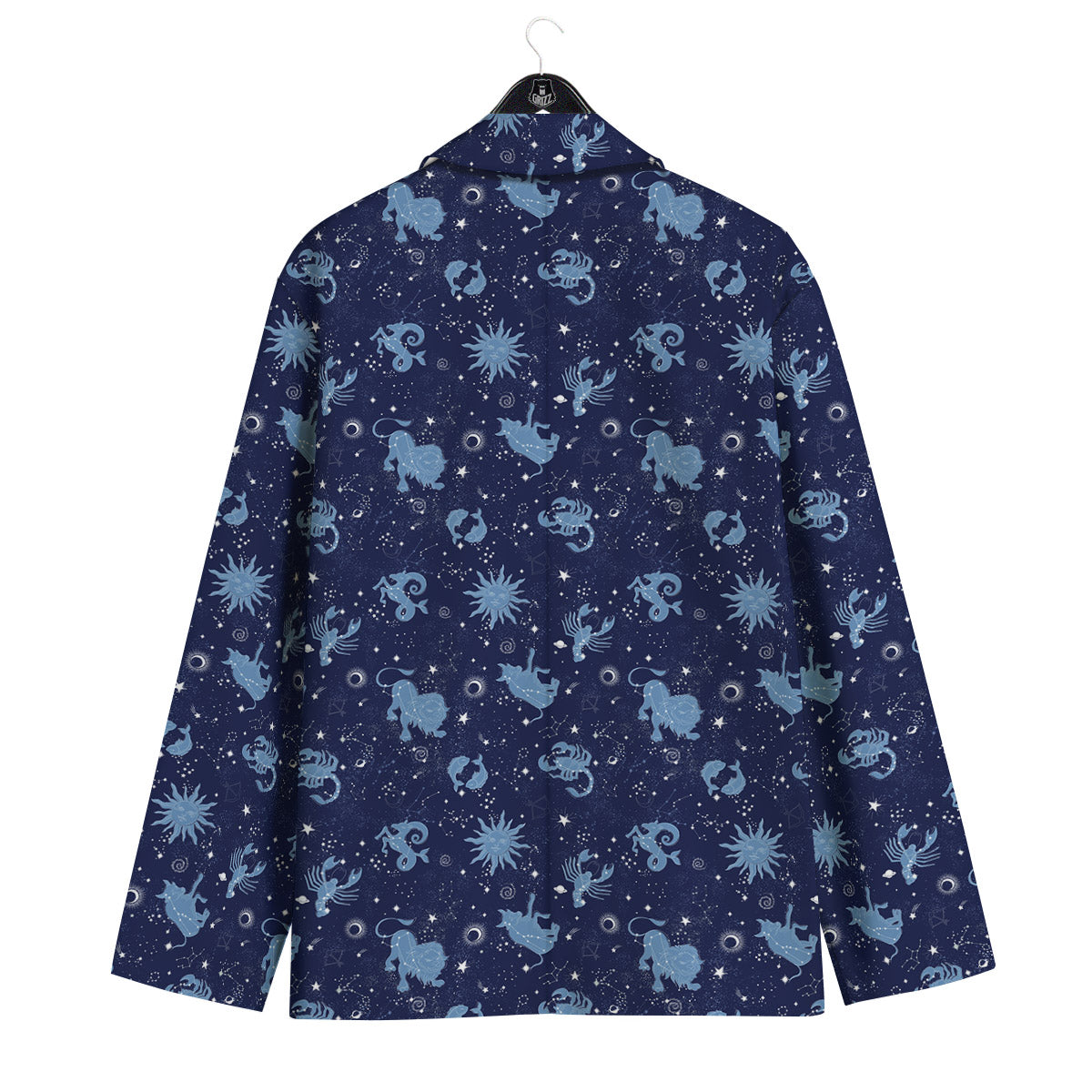 Constellation Signs Zodiac Print Pattern Men's Sport Coat-grizzshop