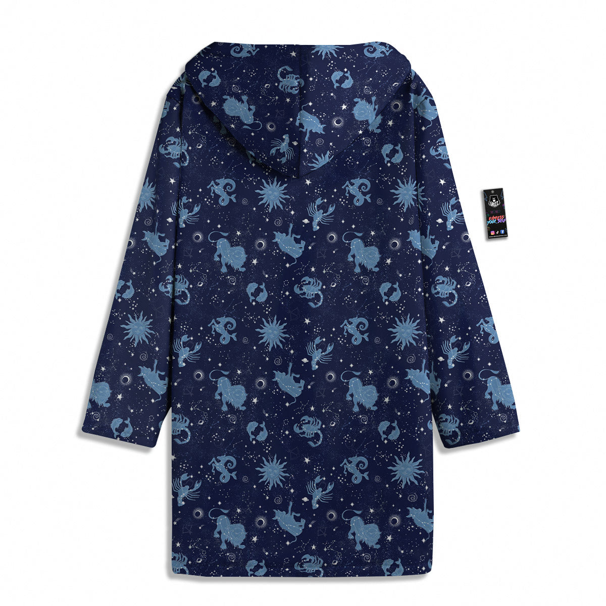 Constellation Signs Zodiac Print Pattern Men's Windbreaker Jacket-grizzshop