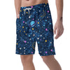 Constellation Star Galaxy Space Men's Shorts-grizzshop