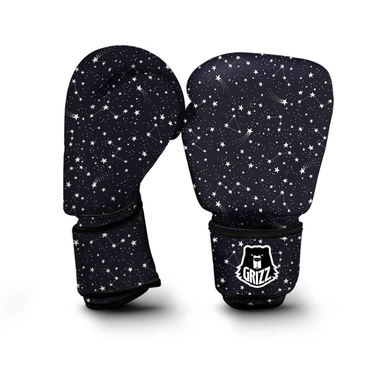 Constellation Star Print Pattern Boxing Gloves-grizzshop