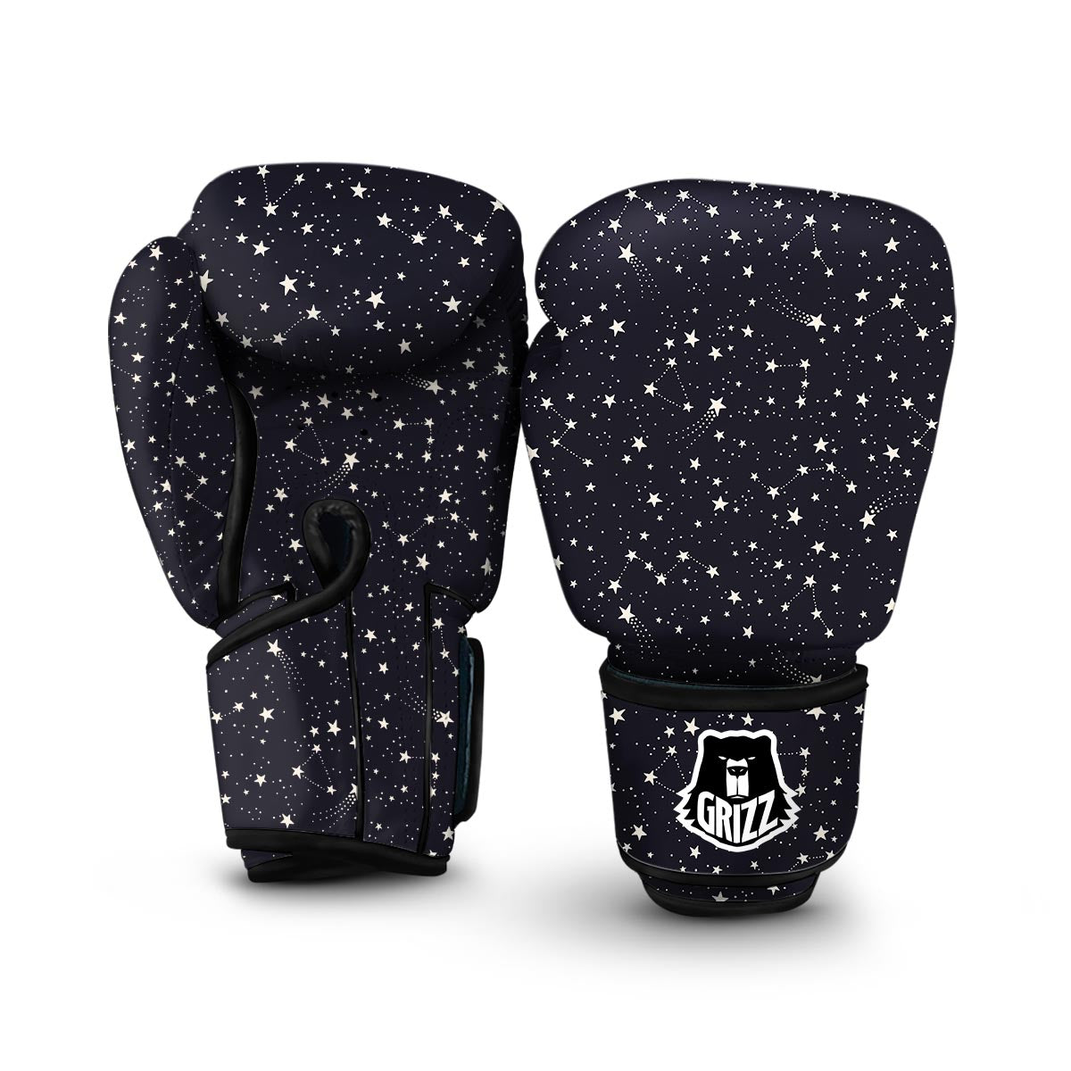 Constellation Star Print Pattern Boxing Gloves-grizzshop