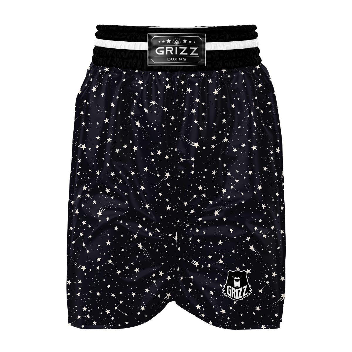 Constellation Star Print Pattern Boxing Shorts-grizzshop