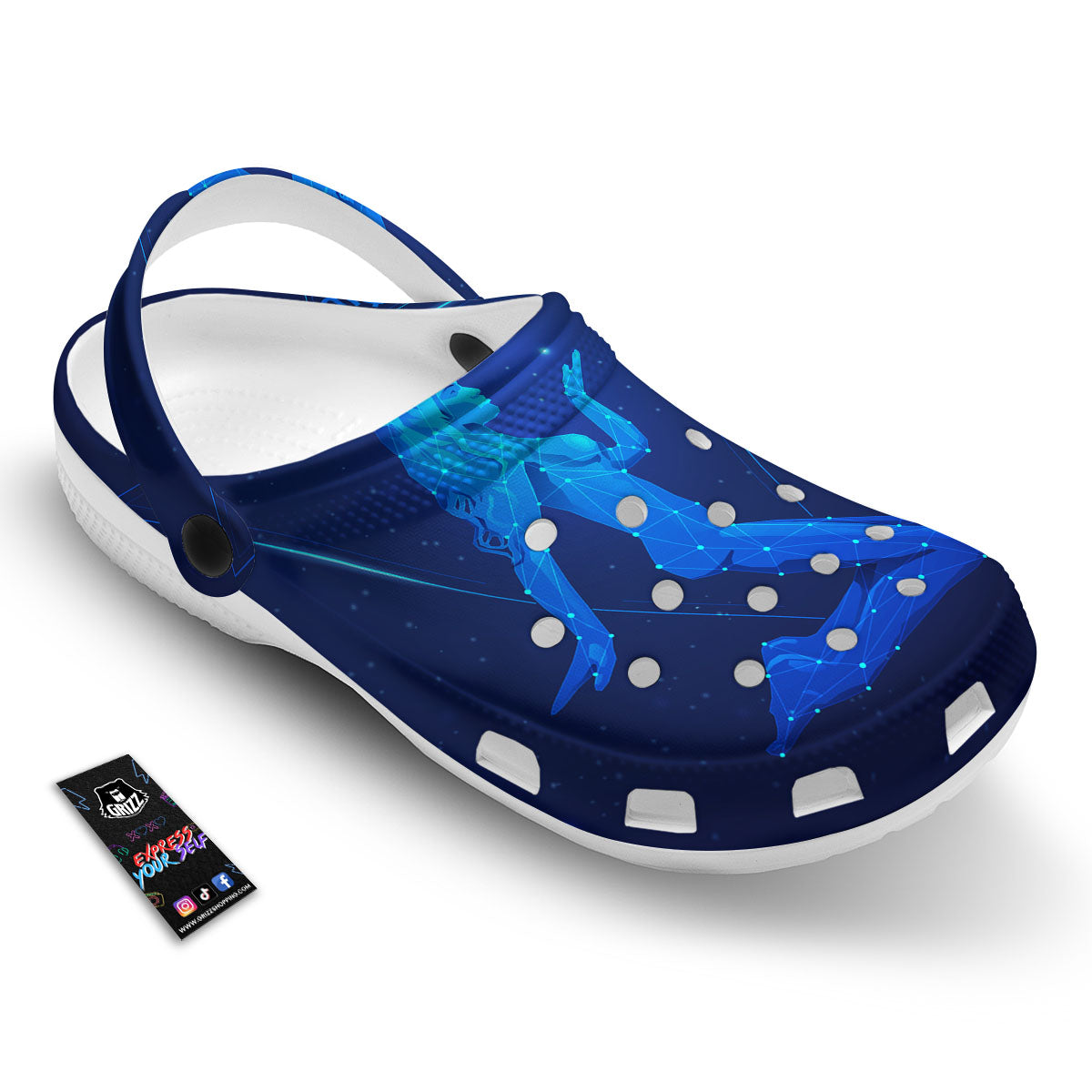 Constellation Virgo Print Clog-grizzshop