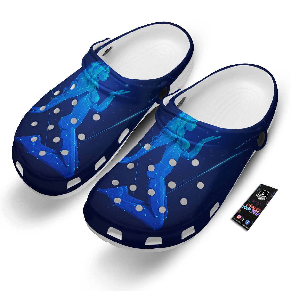 Constellation Virgo Print Clog-grizzshop