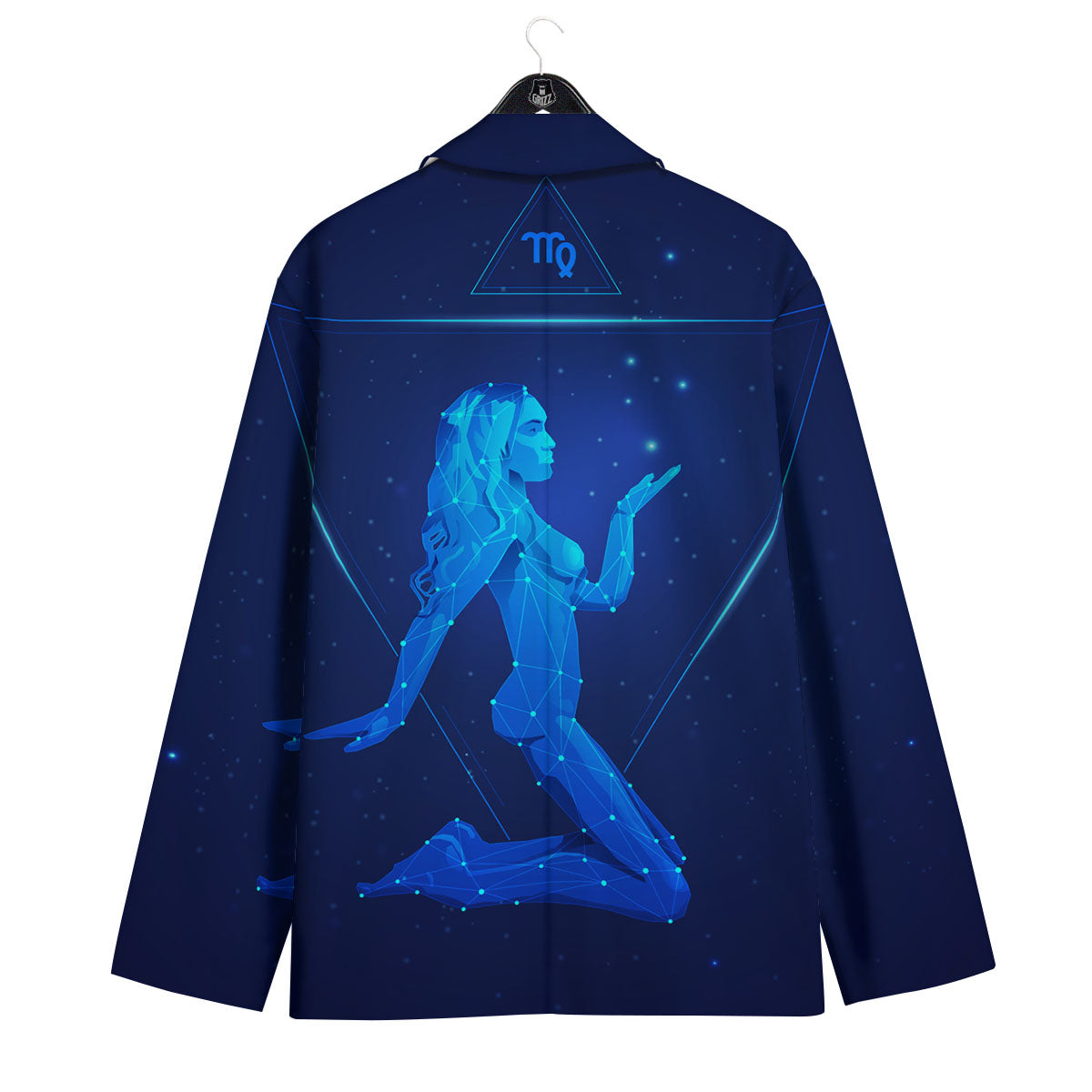 Constellation Virgo Print Men's Sport Coat-grizzshop