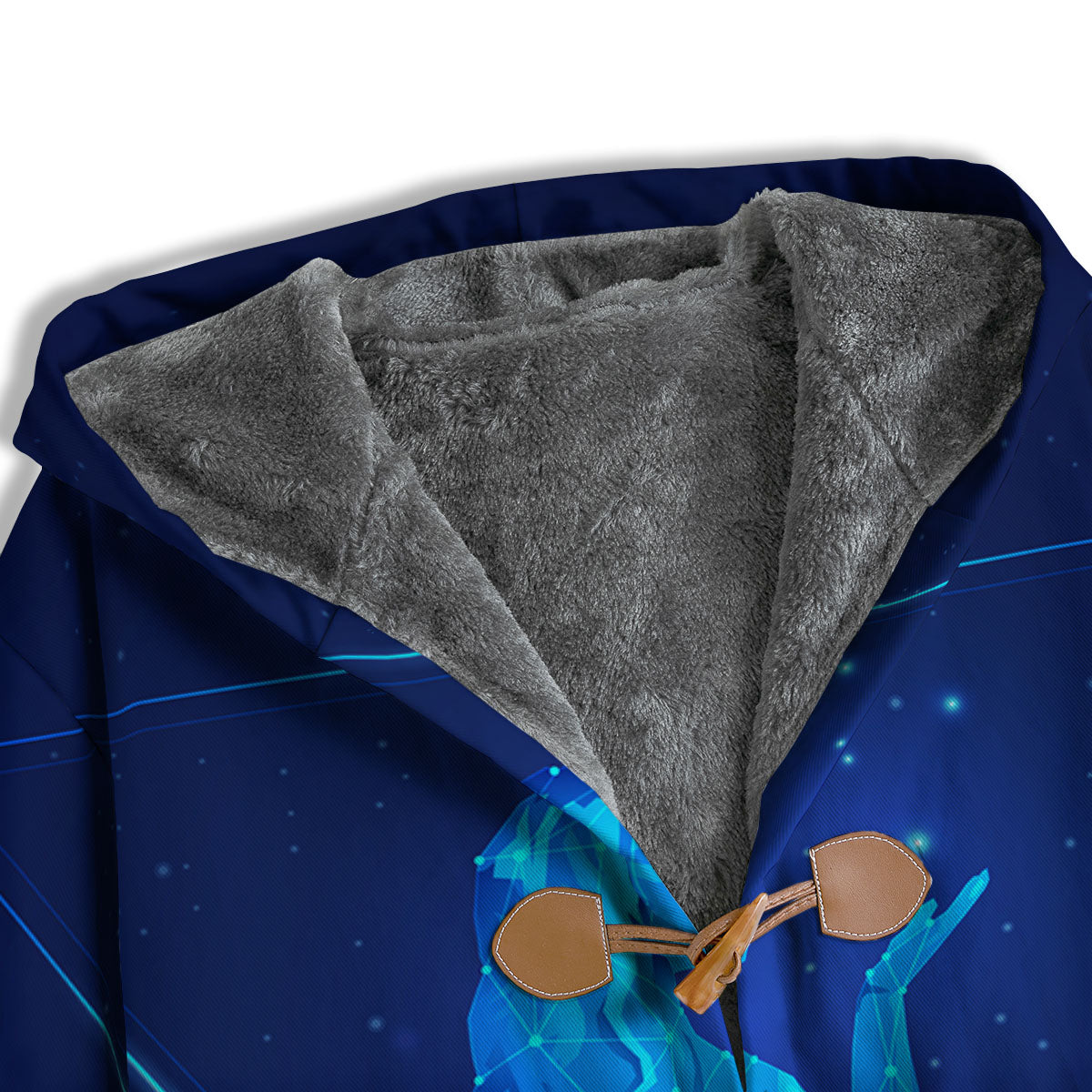 Constellation Virgo Print Men's Windbreaker Jacket-grizzshop