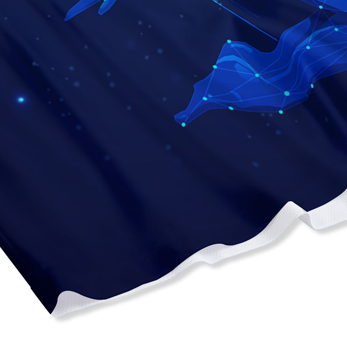 Constellation Virgo Print Mesh Shorts