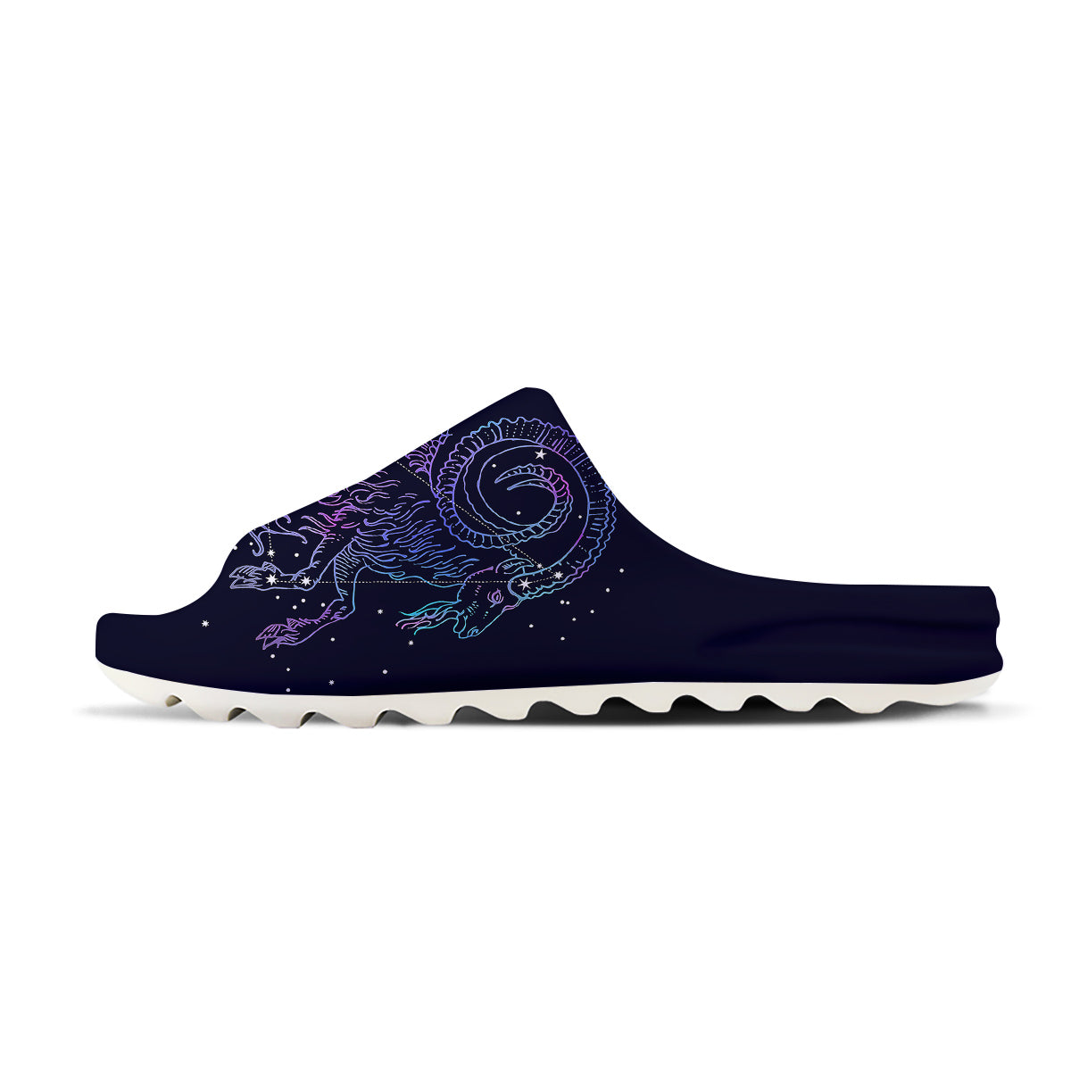 Constellation Capricorn Print Sandals-grizzshop