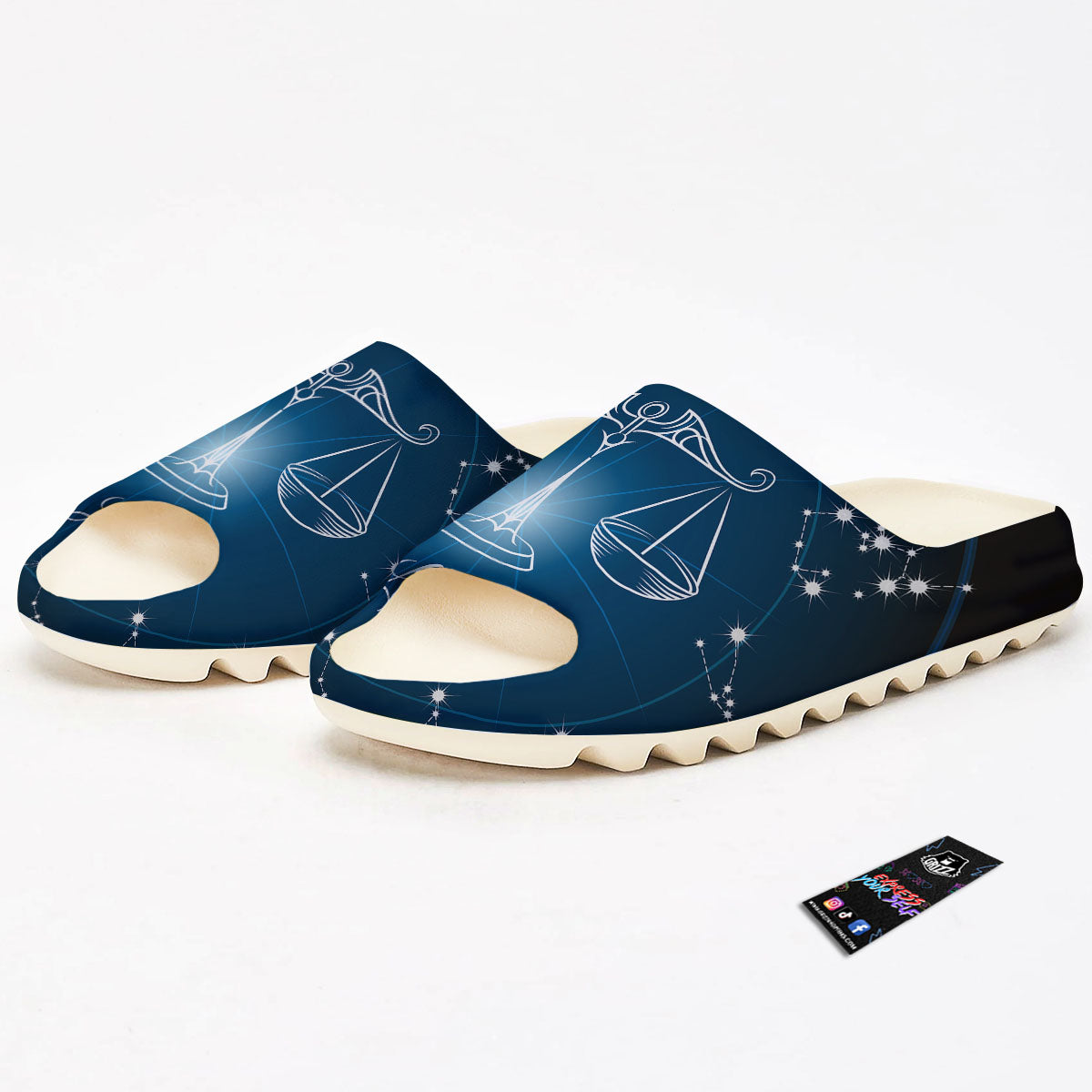 Constellation Libra Print Sandals-grizzshop