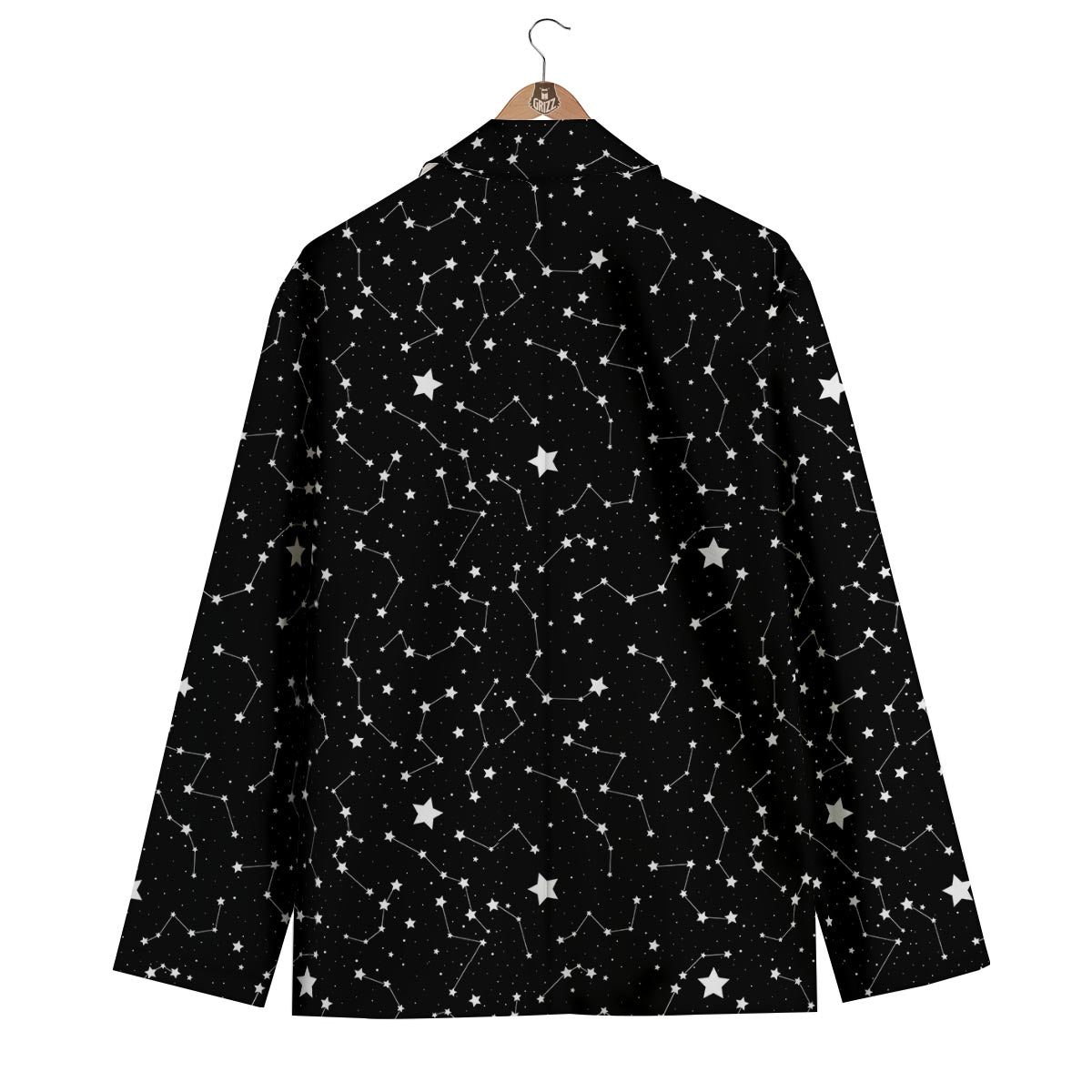 Constellations Star Print Pattern Men's Blazer-grizzshop