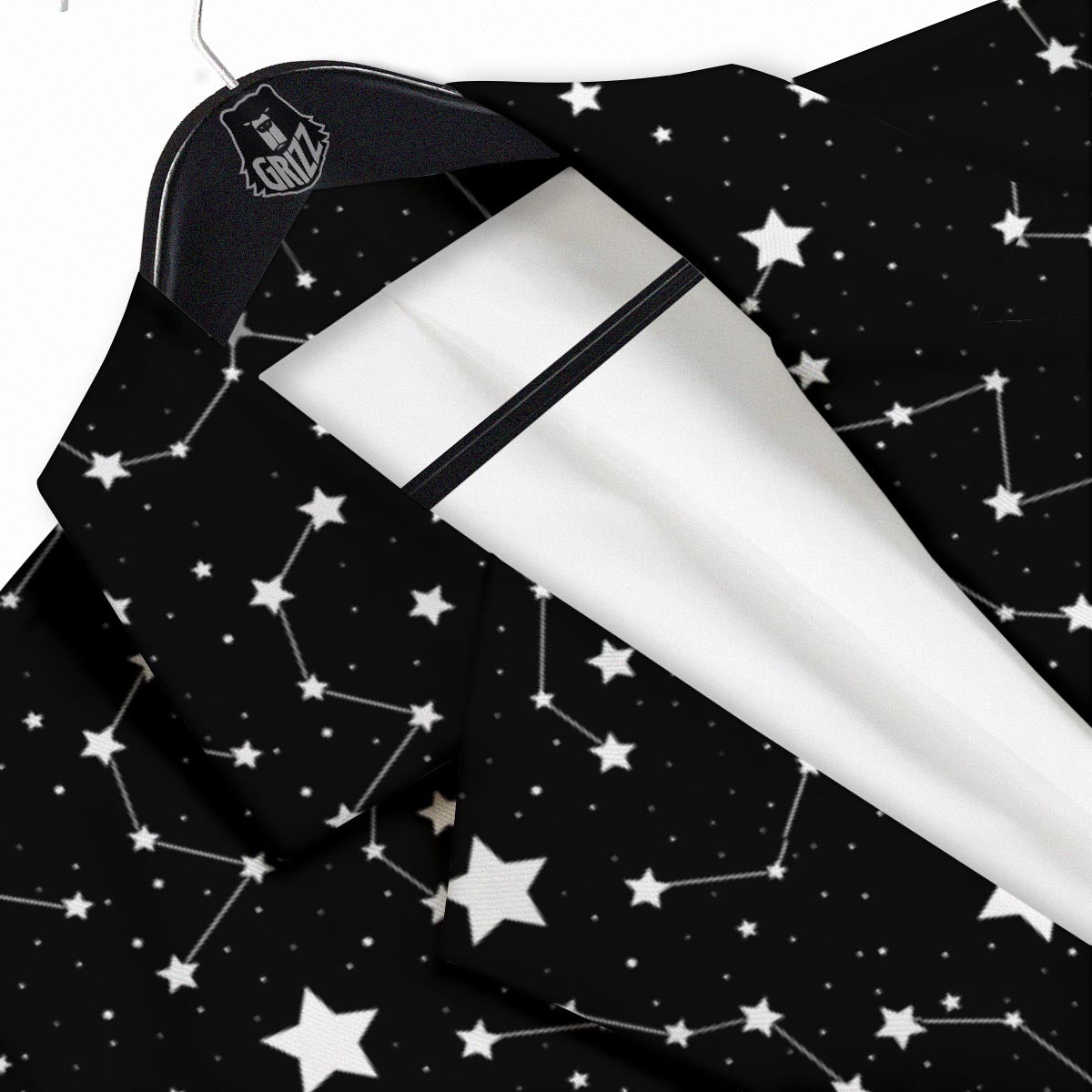 Constellations Star Print Pattern Men's Sport Coat-grizzshop