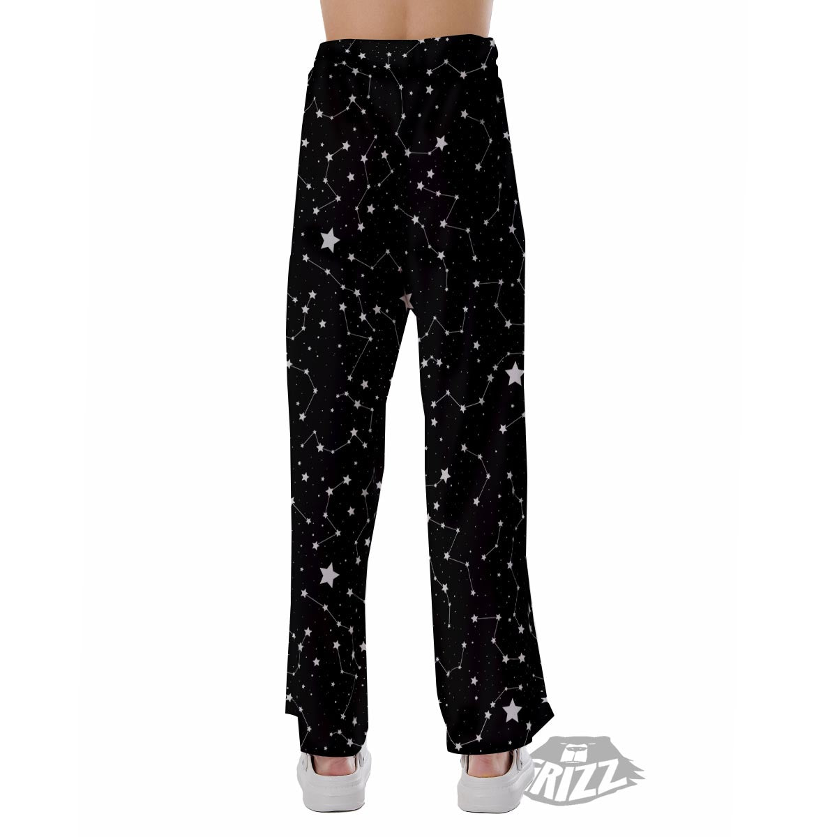 Constellations Star Print Pattern Pajama Pants-grizzshop