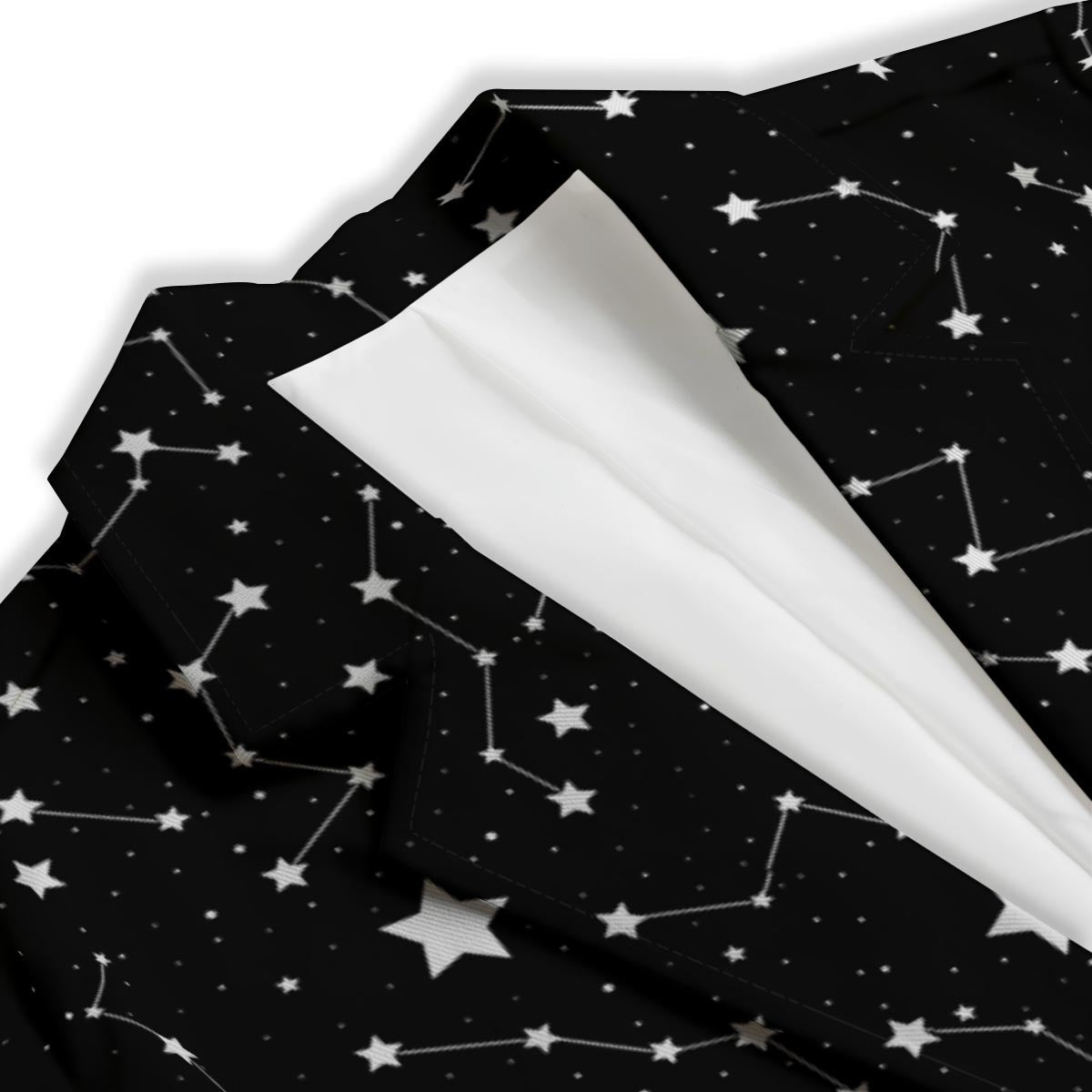 Constellations Star Print Pattern Women's Blazer-grizzshop
