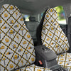 Construction Equipment Yellow Print Pattern Car Seat Covers-grizzshop