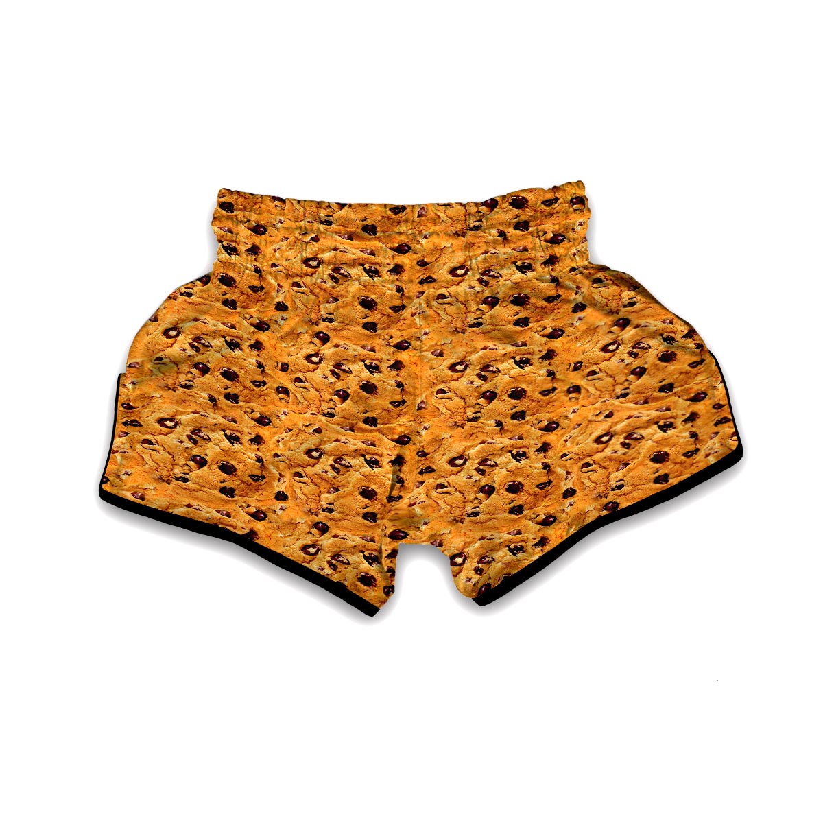 Cookie Biscuit Pattern Print Muay Thai Boxing Shorts-grizzshop