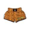 Cookie Biscuit Pattern Print Muay Thai Boxing Shorts-grizzshop