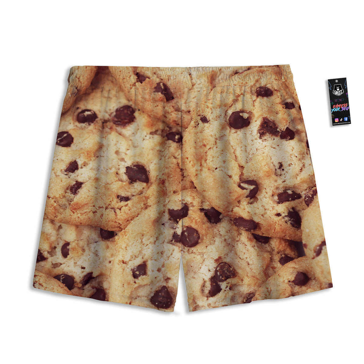 Dolphins Jump On Waves Print Mesh Shorts