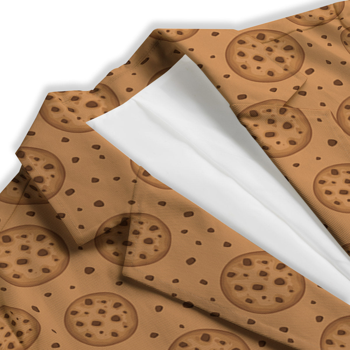 Cookie Chocolate Chip Print Pattern Women's Blazer-grizzshop