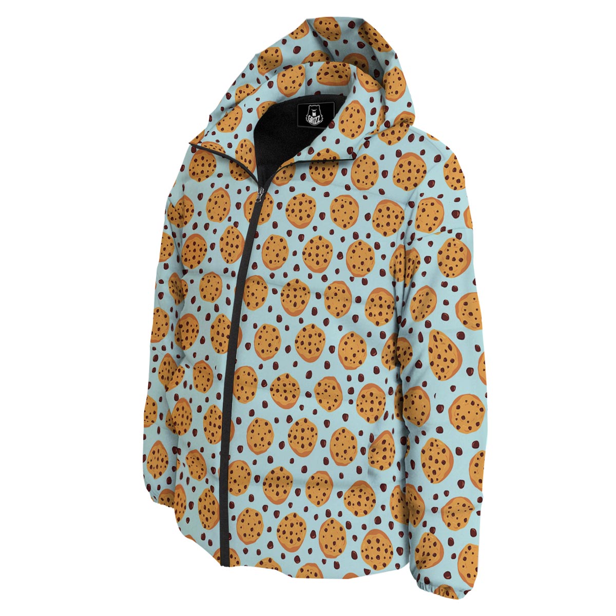 Cookie Sweet Print Pattern Down Jacket-grizzshop