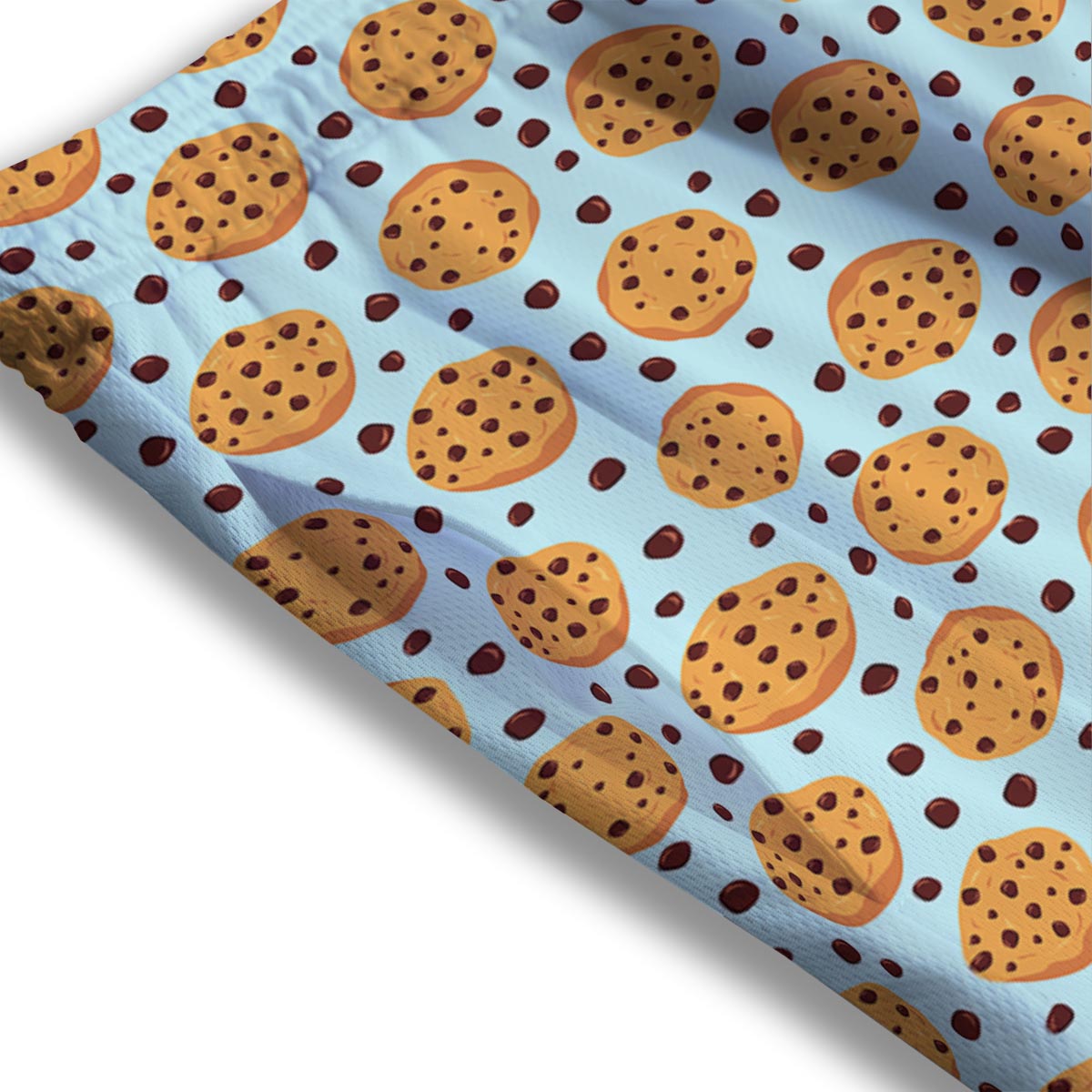Cookie Sweet Print Pattern Mesh Shorts-grizzshop