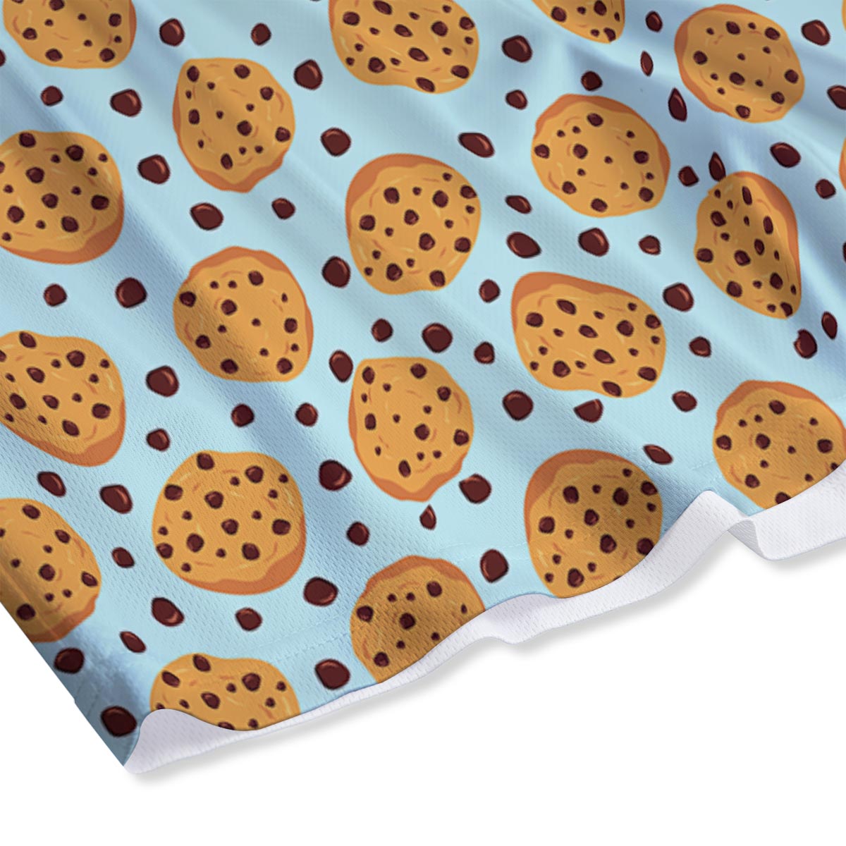 Cookie Sweet Print Pattern Mesh Shorts-grizzshop