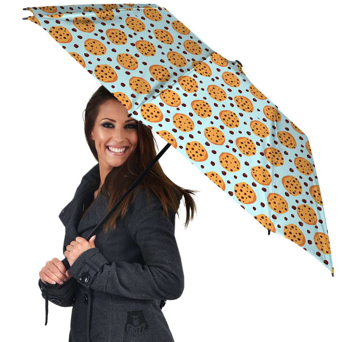 Cookie Sweet Print Pattern Umbrella-grizzshop