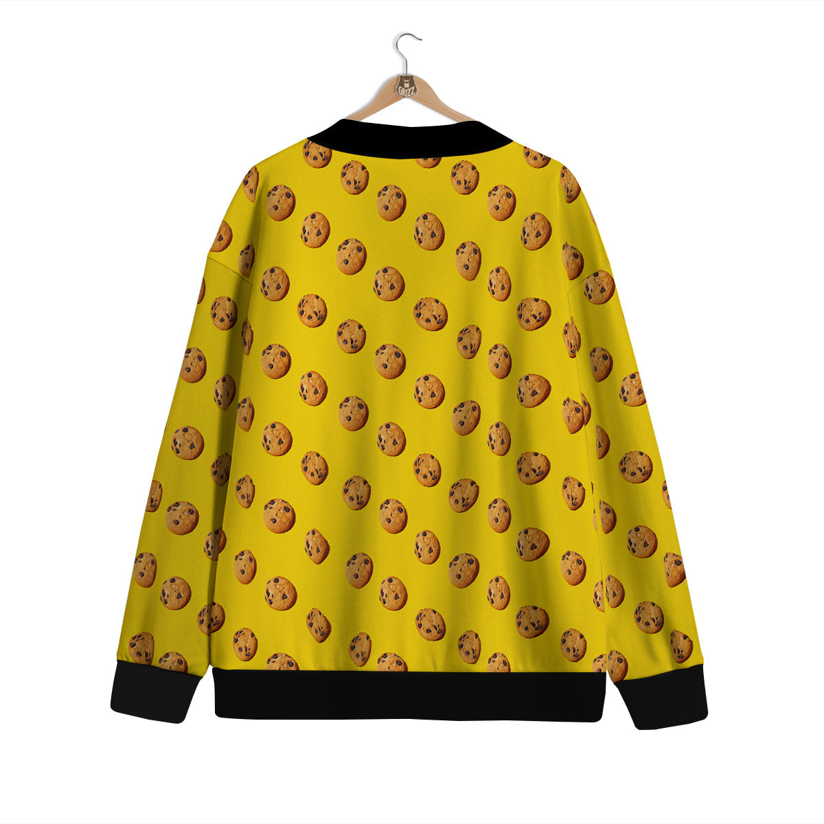 Cookie Yellow Print Pattern Cardigan-grizzshop