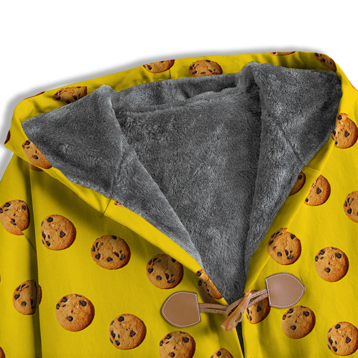 Cookie Yellow Print Pattern Men's Windbreaker Jacket-grizzshop